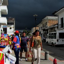 Bad weather is coming to Popayan